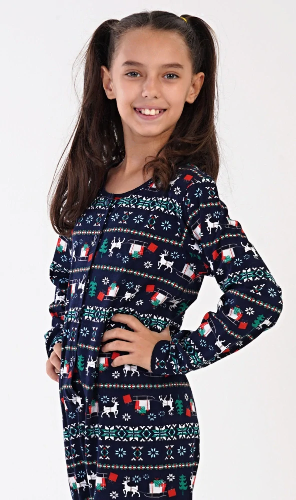Dívčí overal na spaní Merry Christmas - Vienetta Secret